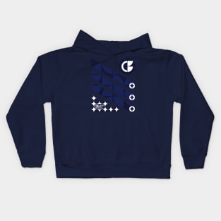 Clovis Bray - Blue Kids Hoodie